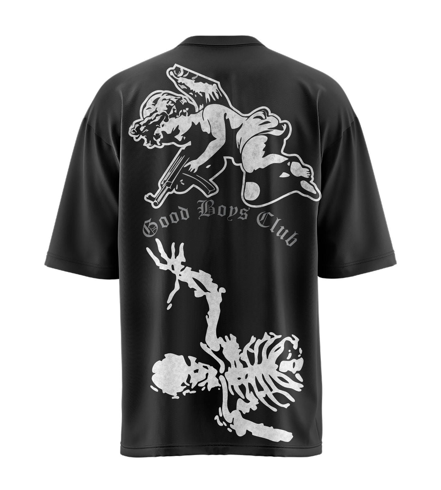 CAMISETA NEGRA REFLECTIVE CONTACT