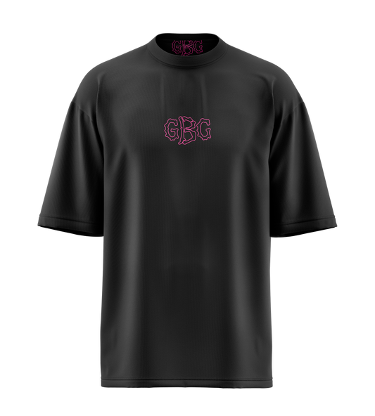 CAMISETA NEGRA GBC CRYSTAL FRONT