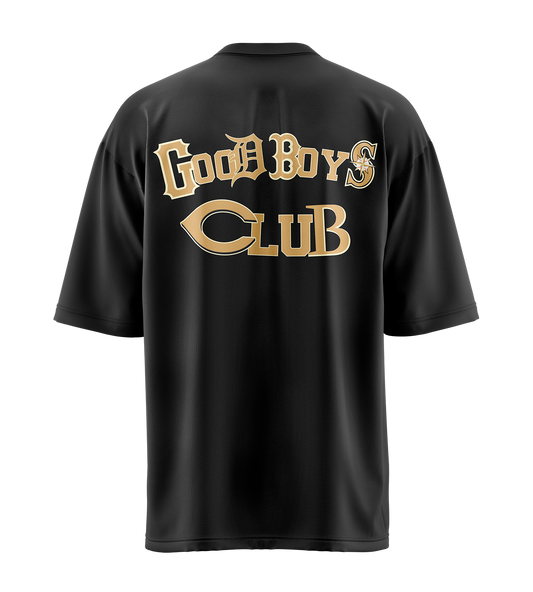 CAMISETA NEGRA LA GBC GOLD CLASSIC