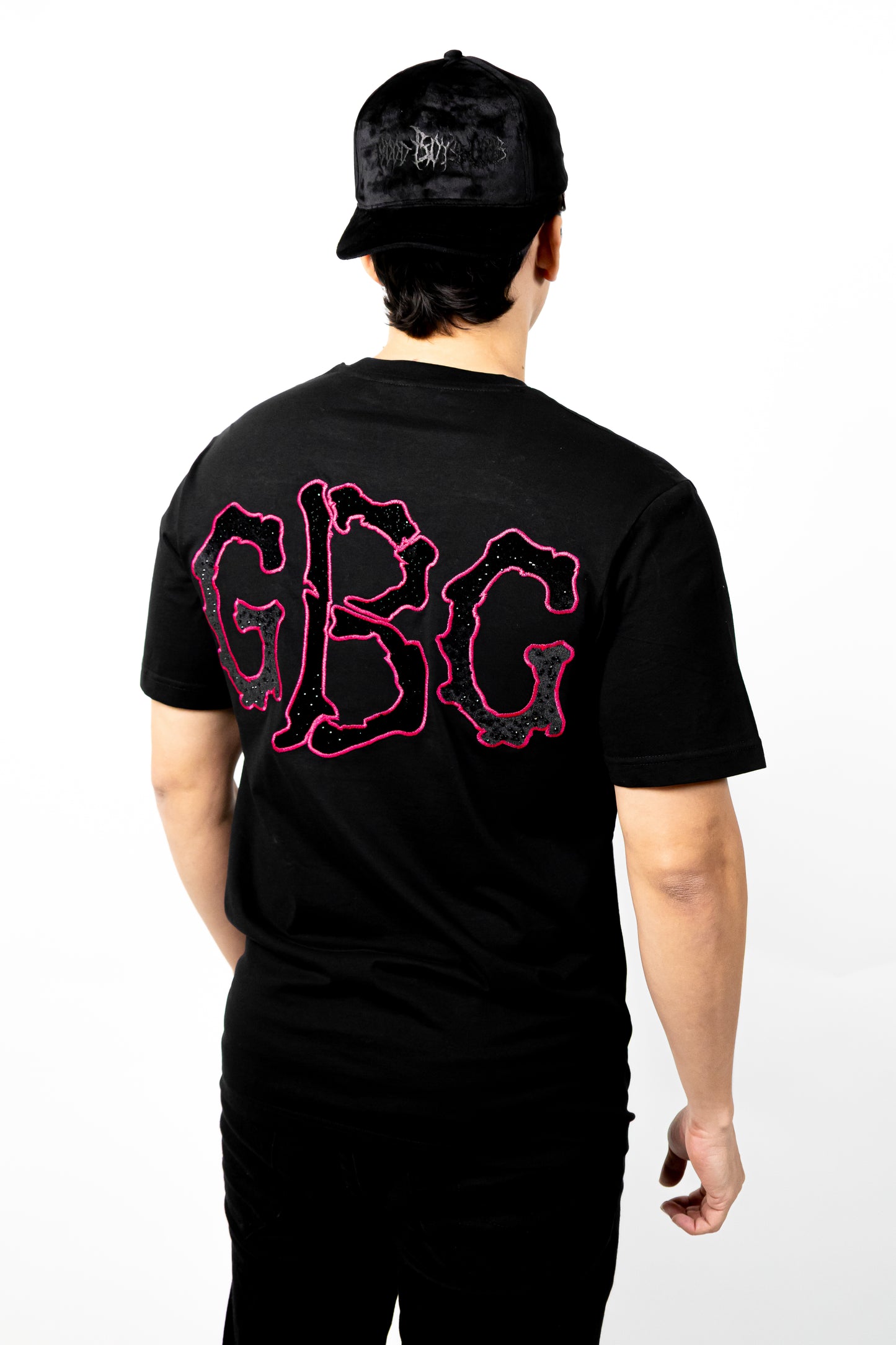 CAMISETA NEGRA GBC GEM BONES