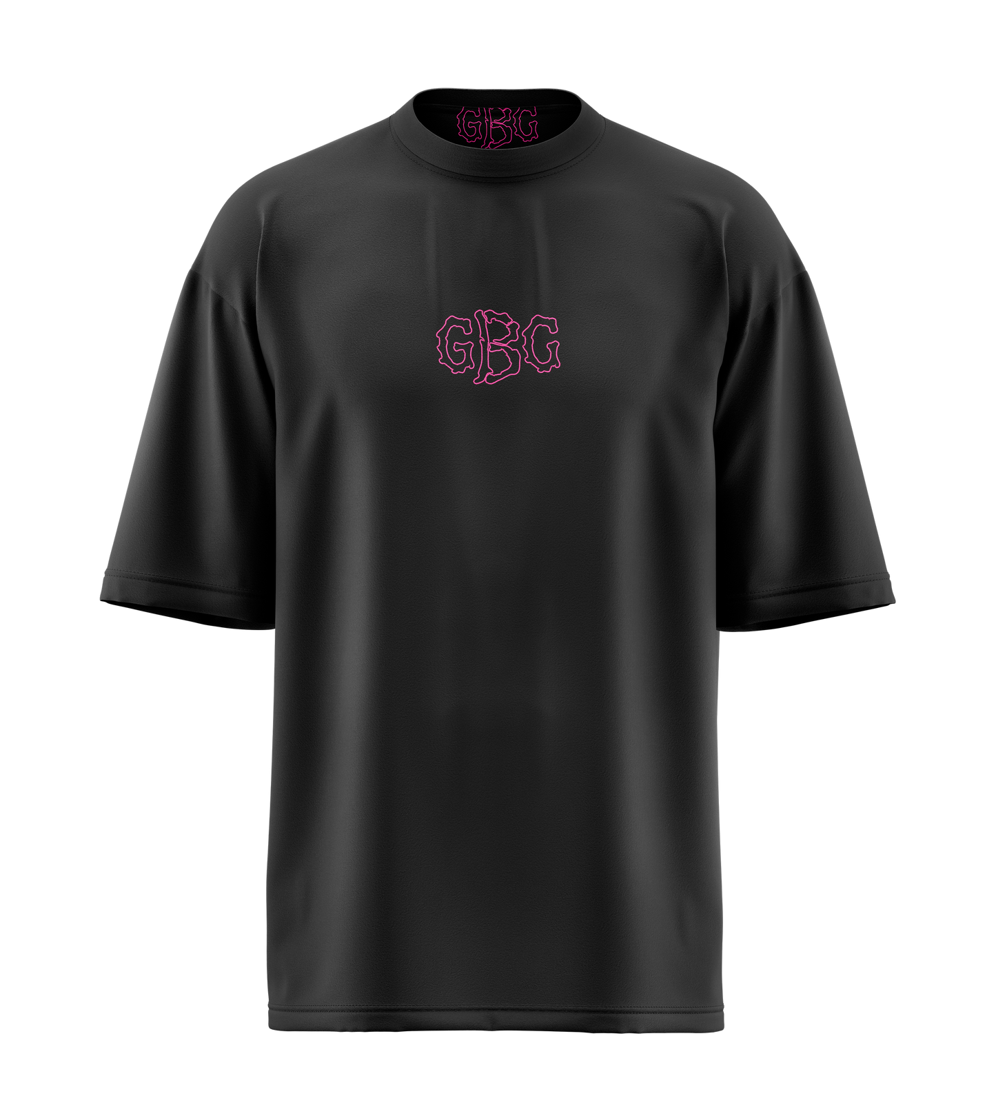 CAMISETA NEGRA GBC CRYSTAL FRONT