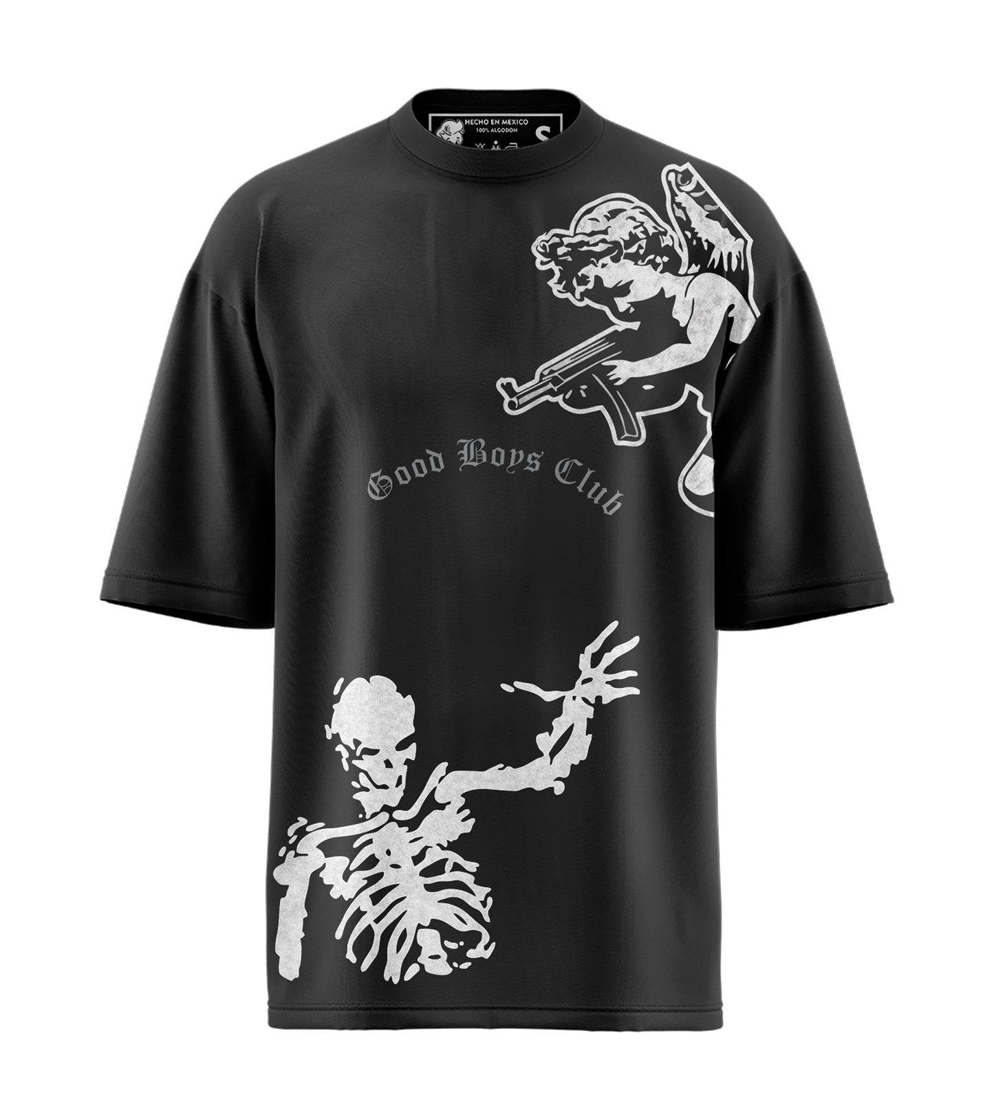 CAMISETA NEGRA REFLECTIVE CONTACT