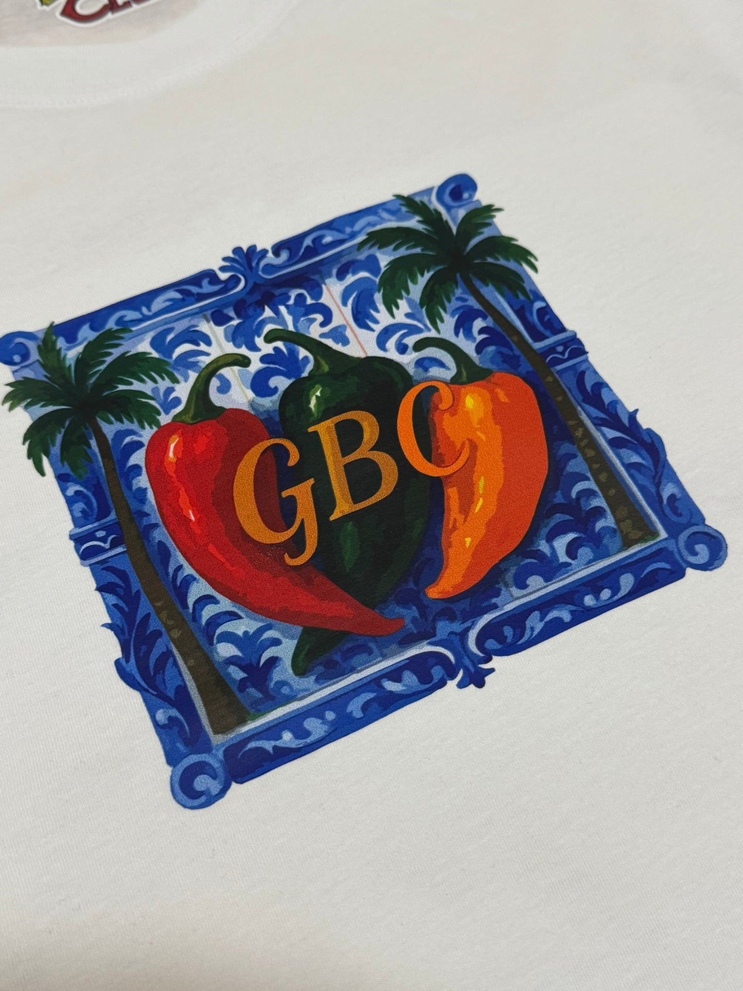 CAMISETA BLANCA GBC SPICY BAROCCO