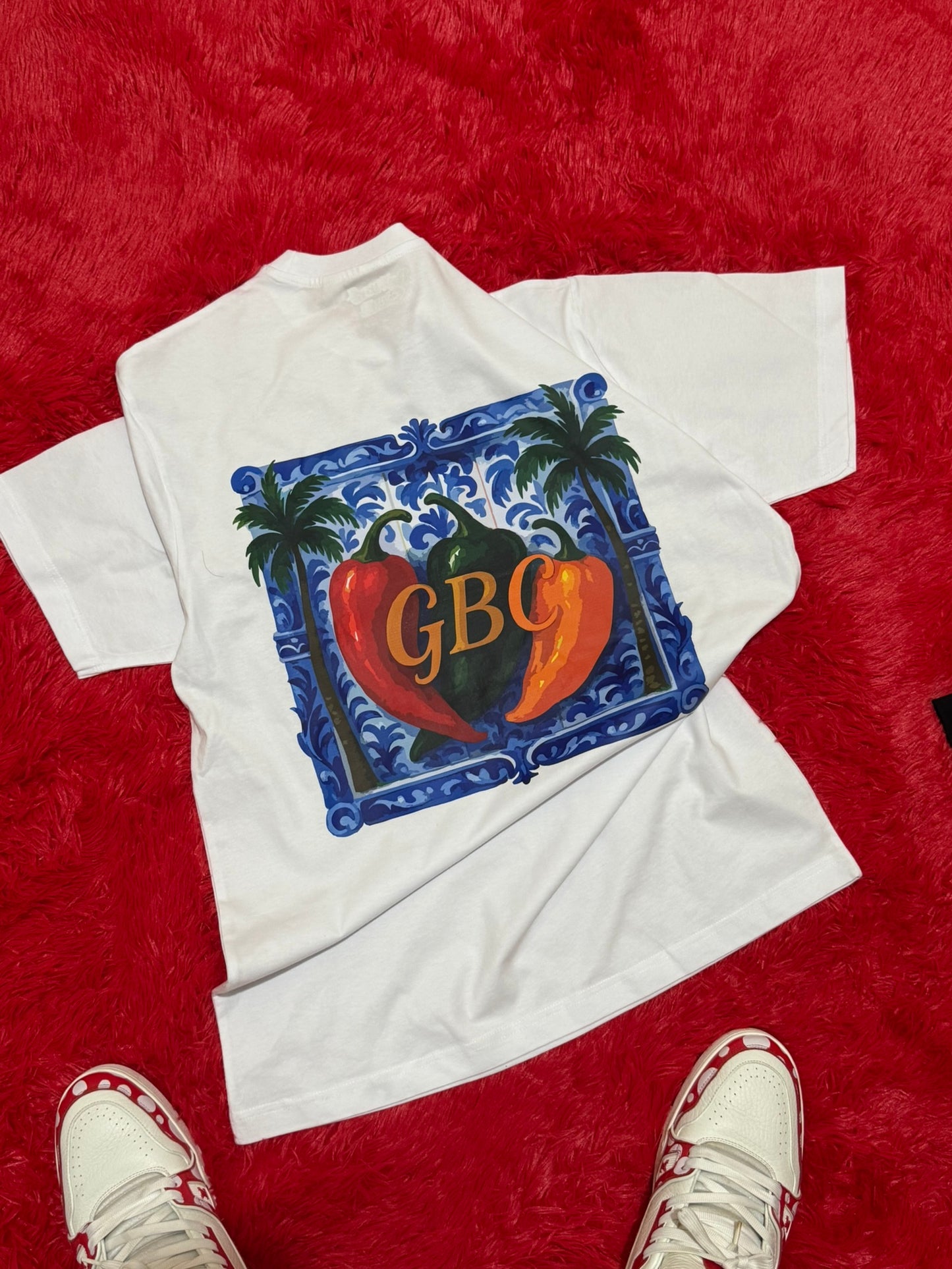 CAMISETA BLANCA GBC SPICY BAROCCO