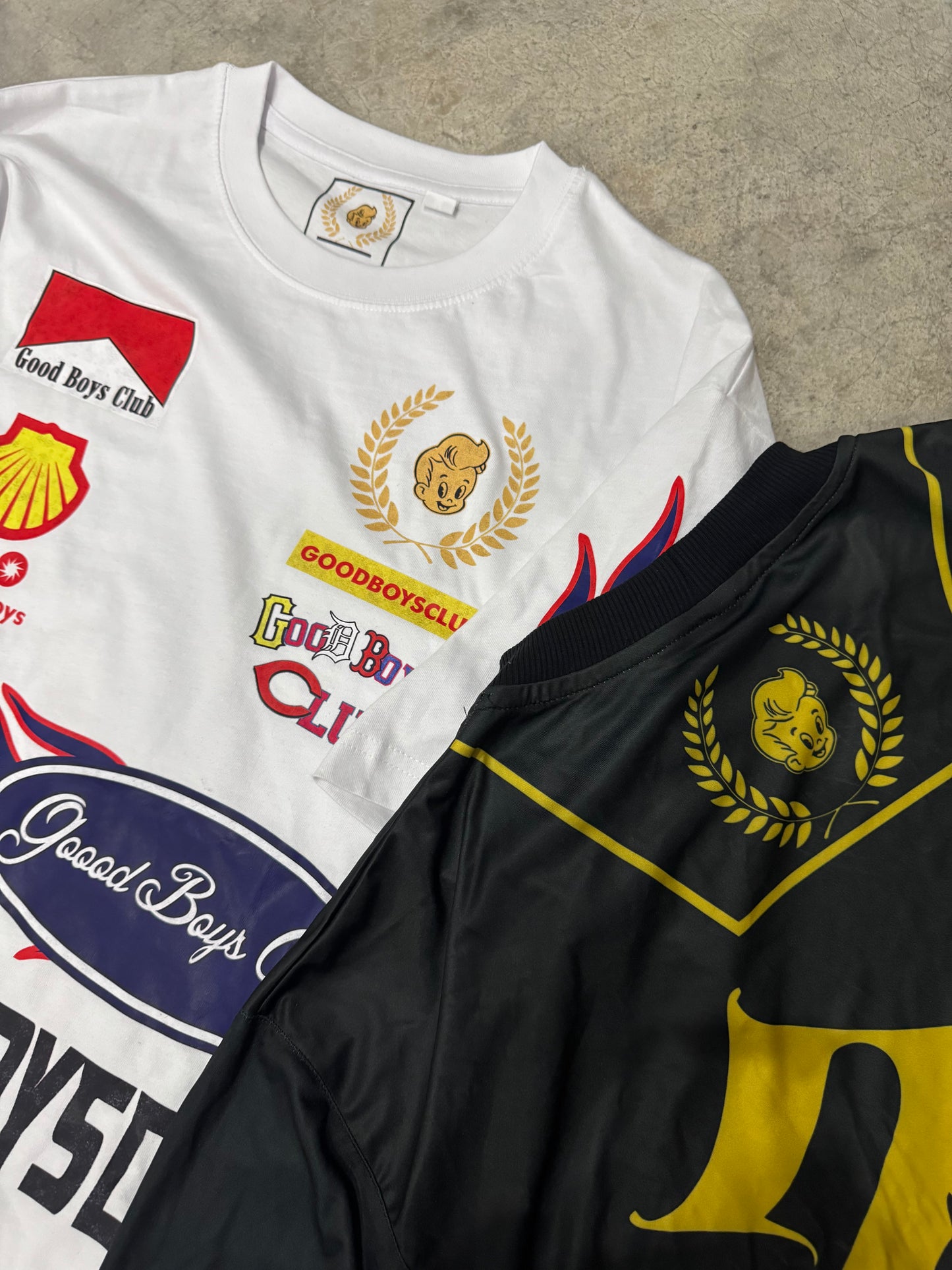 CAMISETA BLANCA GBC RACING TEAM