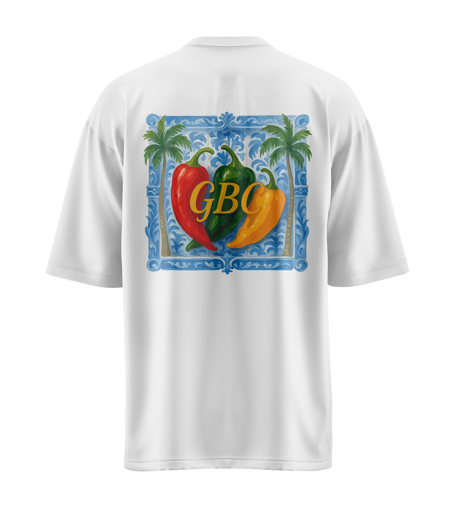 CAMISETA BLANCA GBC SPICY BAROCCO