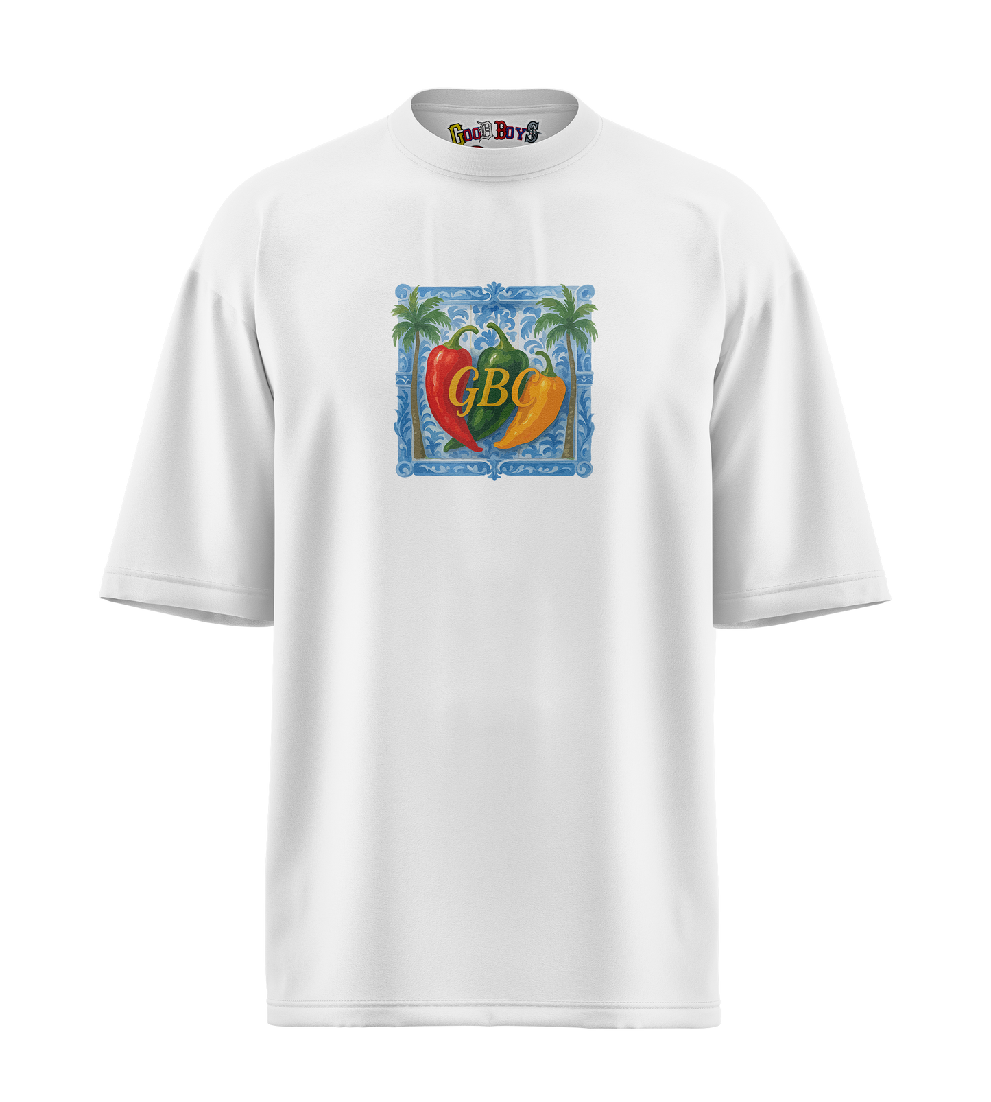 CAMISETA BLANCA GBC SPICY BAROCCO